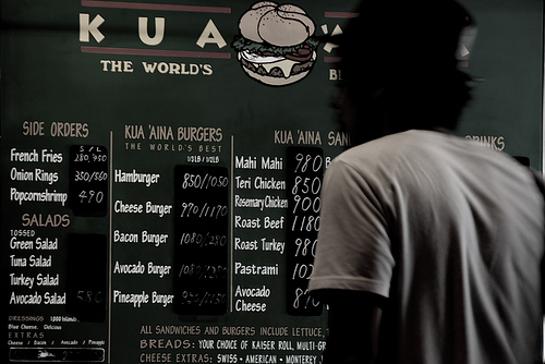 menu.