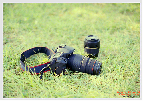 My "Canon EOS 40D" & Lens.