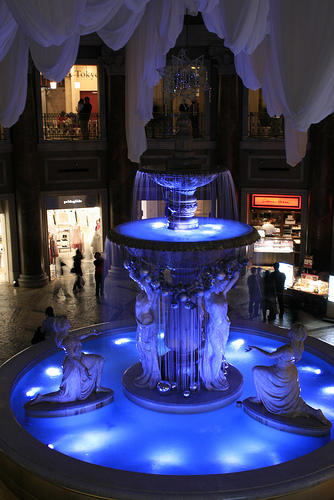 Venus Fort fountain