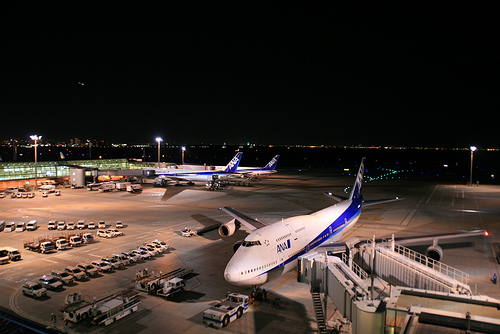 羽田空港第二ターミナル B747